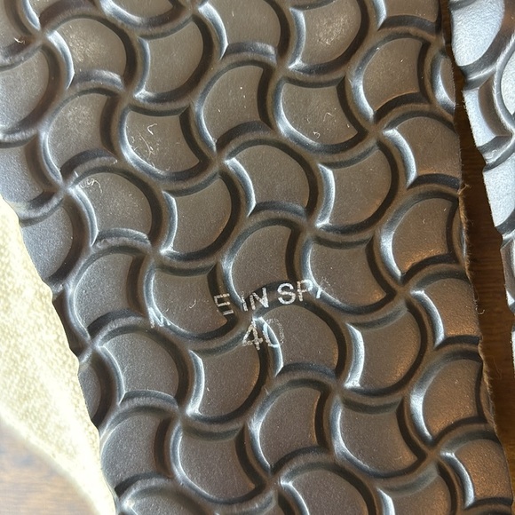 Manebi Beige Sandals with Buckle 40 NWOT - Picture 8 of 8